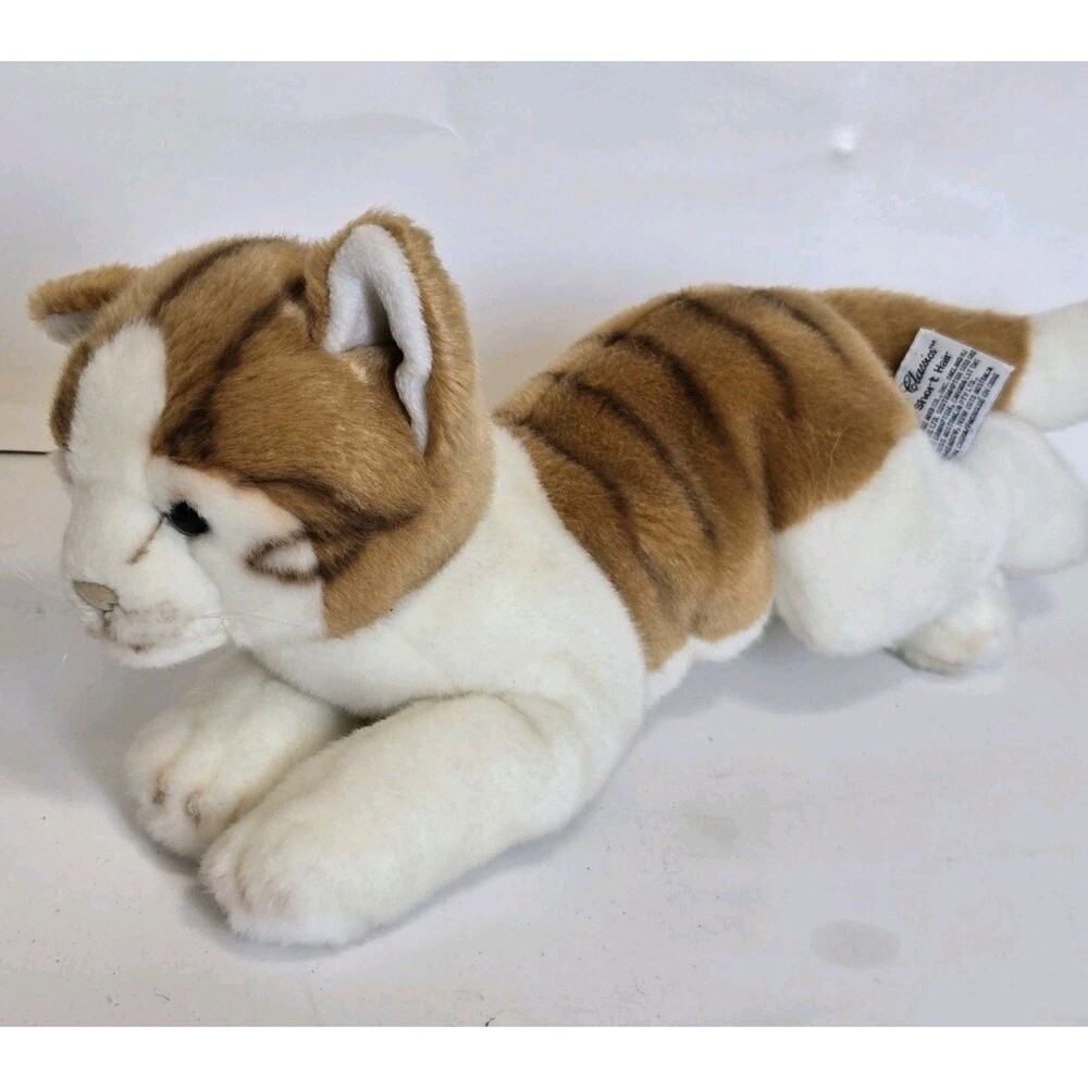 Yomiko Classics British Short Hair Cat 16" Plush Realistic Stuffed Animal
